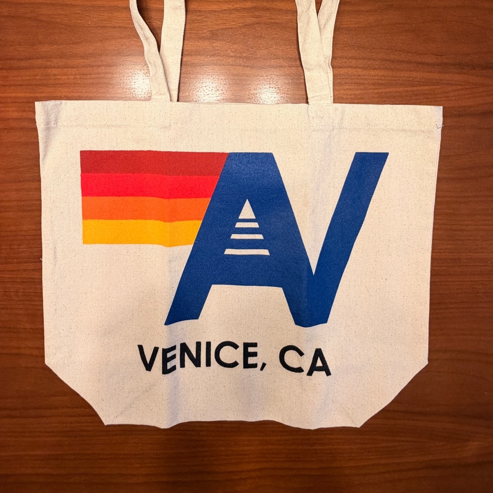 Aviator Nation Cream Tote